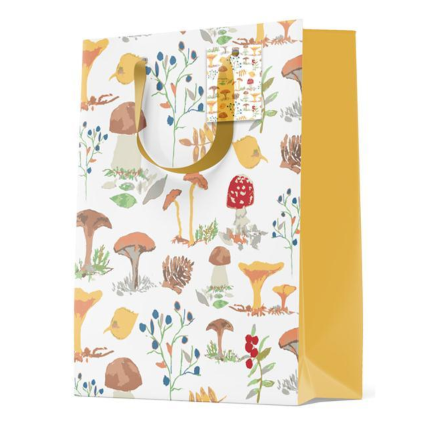 Large Gift Bag - Mushrooms - 12"