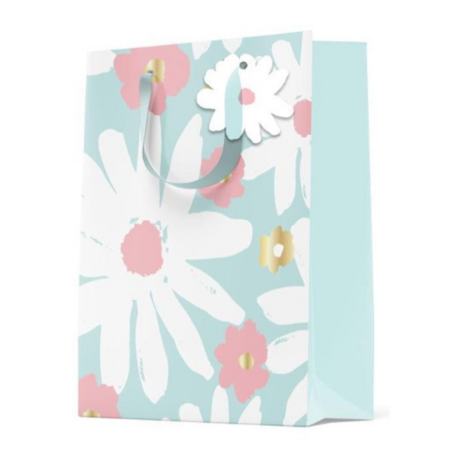 Small Gift Bag - Daisies - 5.25"