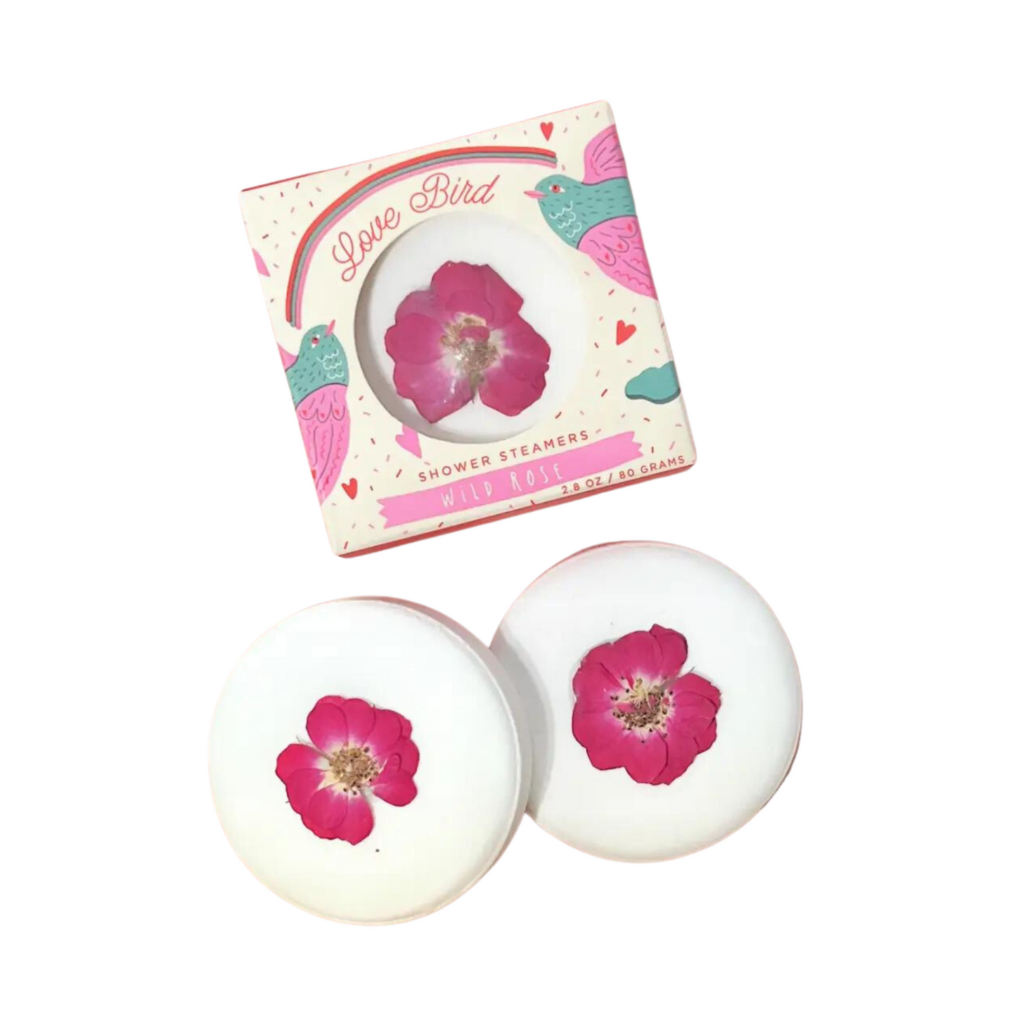 Shower Steamers - Wild Rose - Set of 2