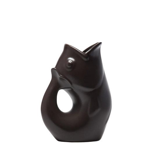 Small Gurgle Pot - Matte Black