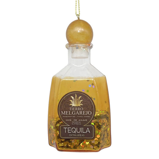 Ornament - Tequila Bottle - Glass