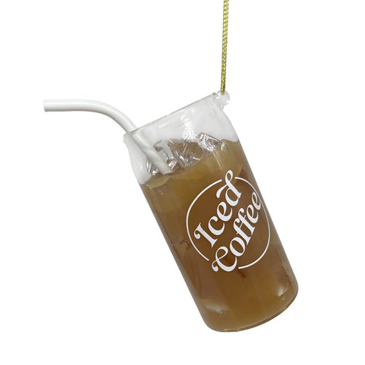 Ornament - Iced Coffee - Glass