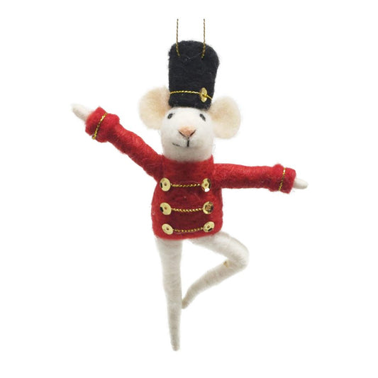 Ornament - Felt - Mouse Nutcracker