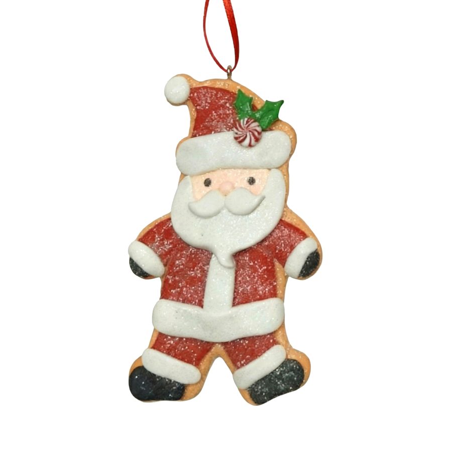 Ornament - Santa - Claydough