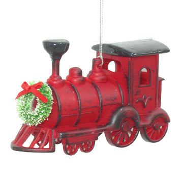 Ornament - Antique Red Train