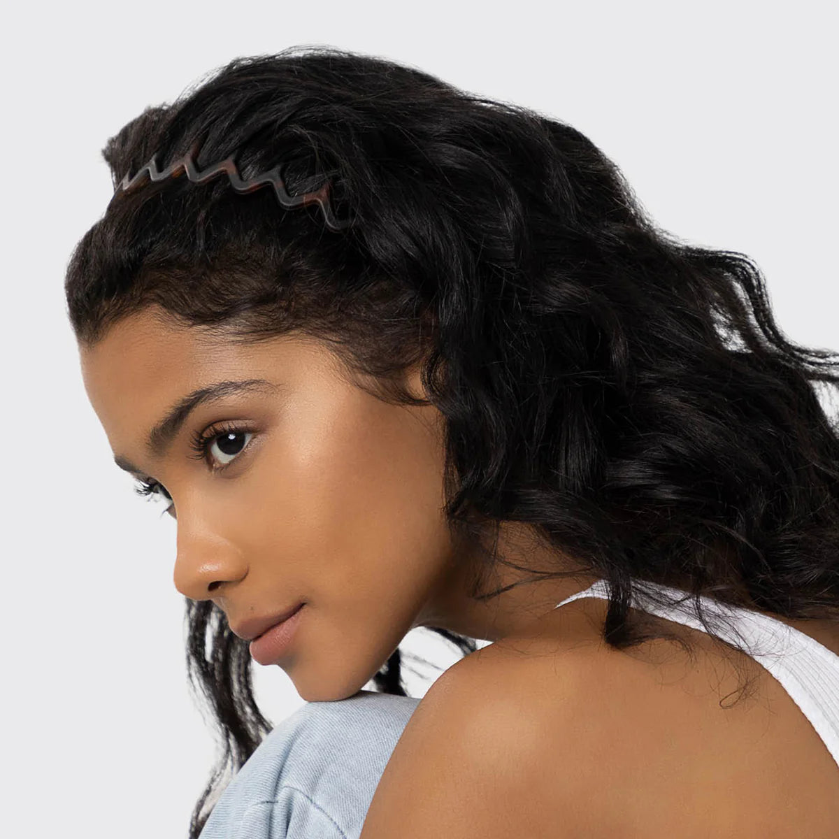 Headband Set - Zig Zag - Black & Tortoise