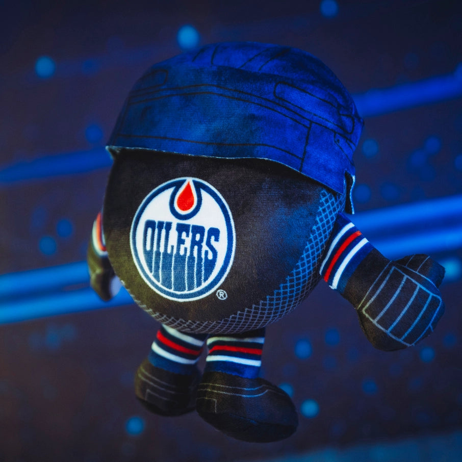 Stuffy - Hockey Puck - Oilers 8"