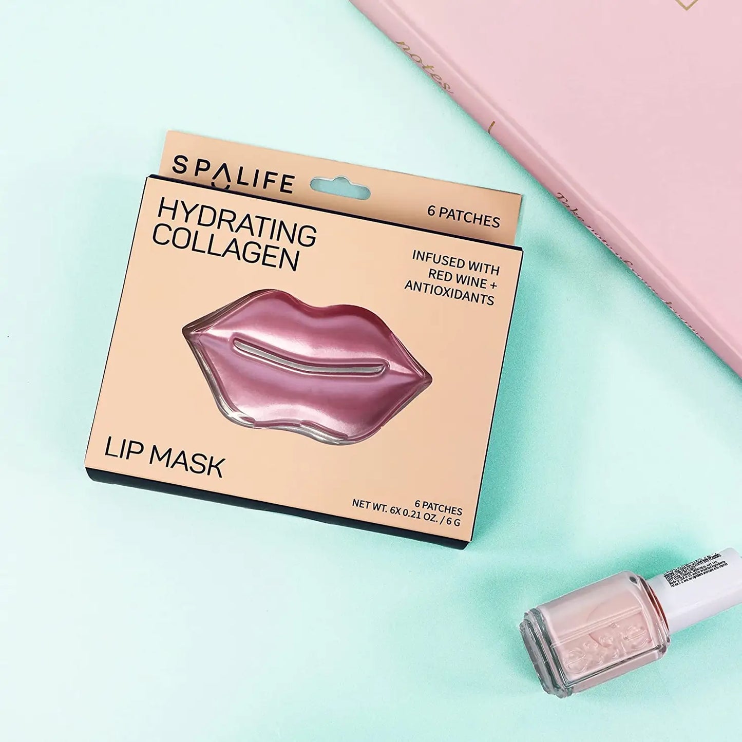 Lip Mask - Hydrating Collagen & Red Wine - 6 Pack