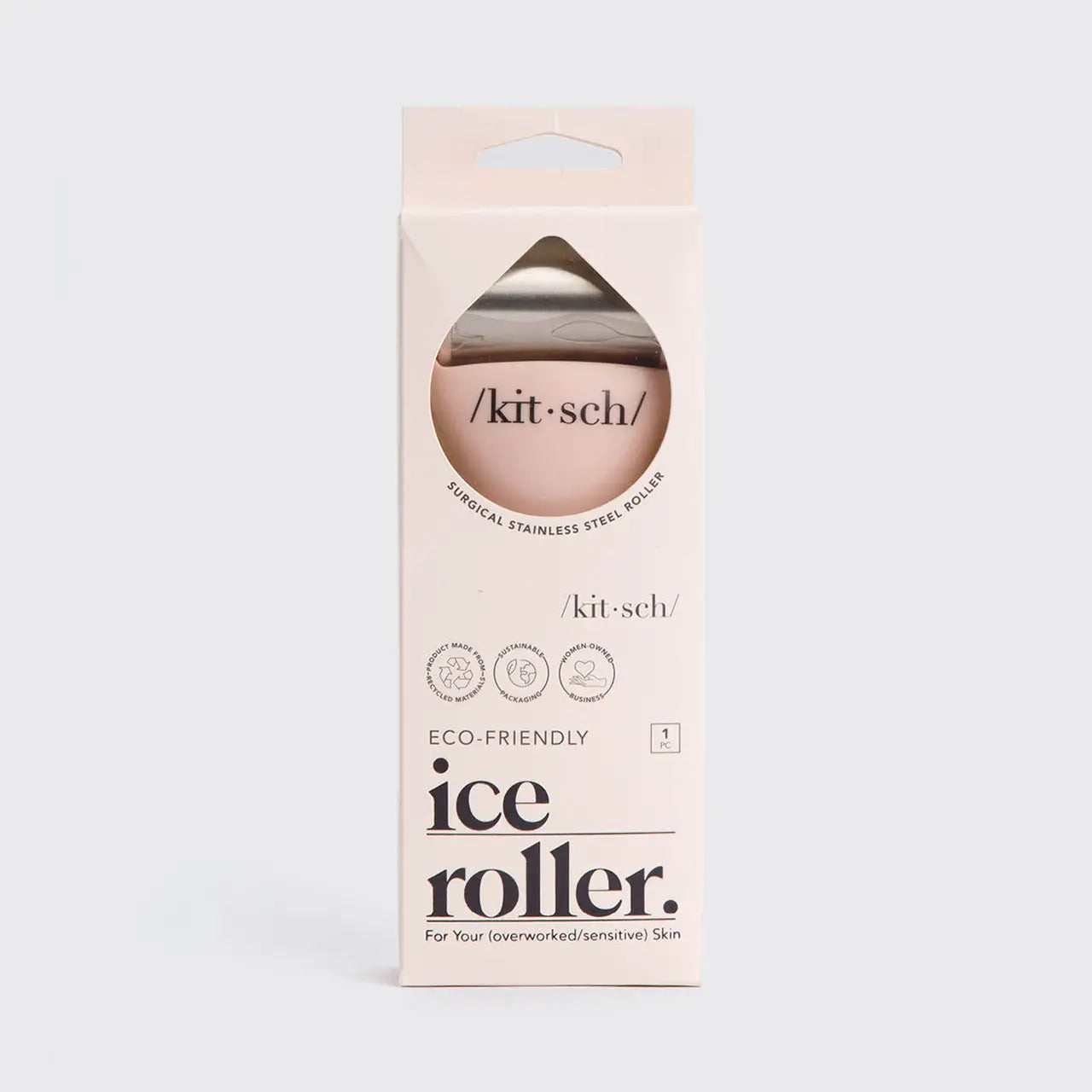 Ice Roller - Stainless Steel - Pink