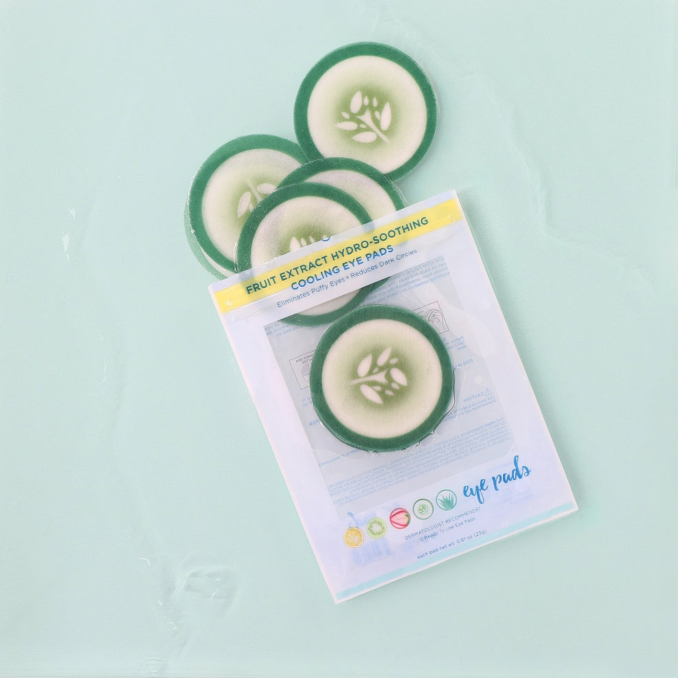 Eye Pads - Cucumber - Cooling & Hydrating - 12 Pack