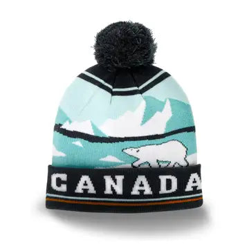 Hat - Canada Polar Bear - Black