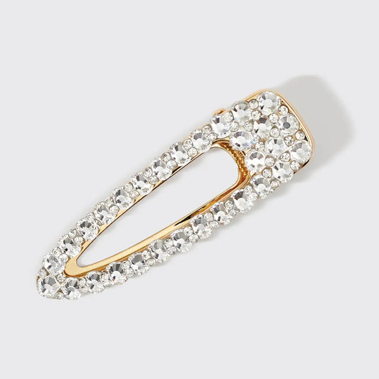 Styling Clip - Rhinestone - Gold
