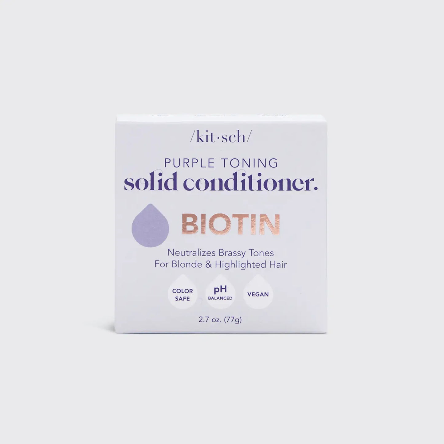 Conditioner Bar - Biotin - Purple Toning