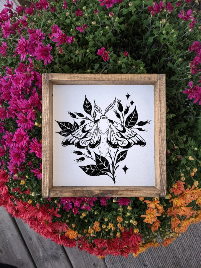 Sign - Moth & Branch