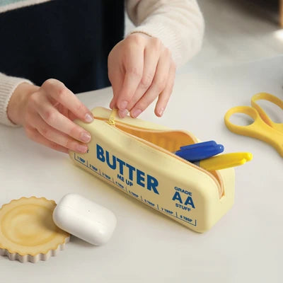Silicone Pouch - Butter