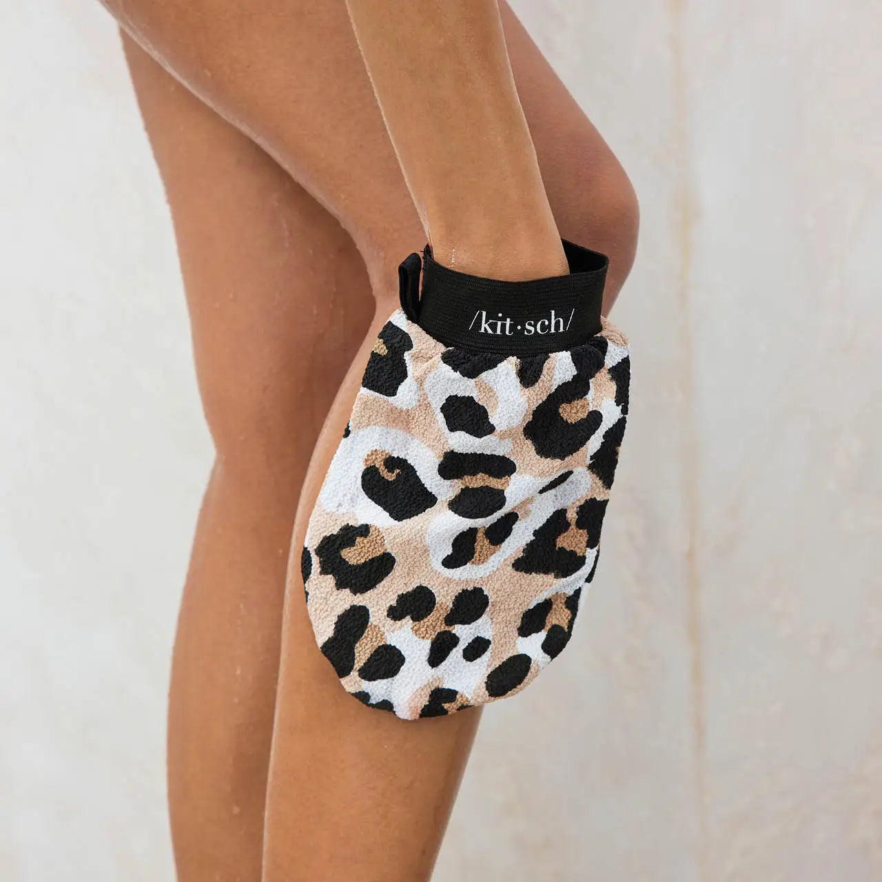 Exfoliating Glove - Leopard