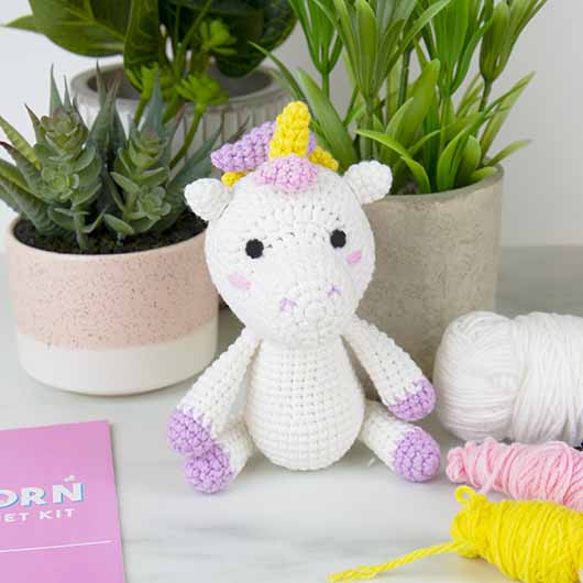 Crochet Kit - DIY - Unicorn