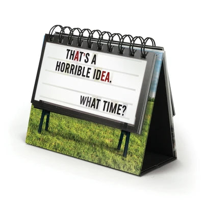 Desk Flipchart - Daily Marquee
