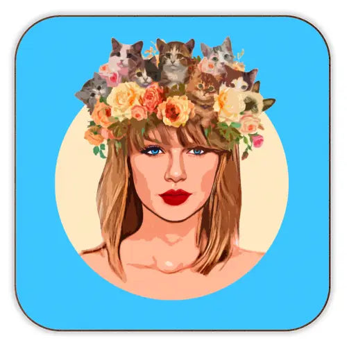 Coaster - Taylor Swift Kitten Crown