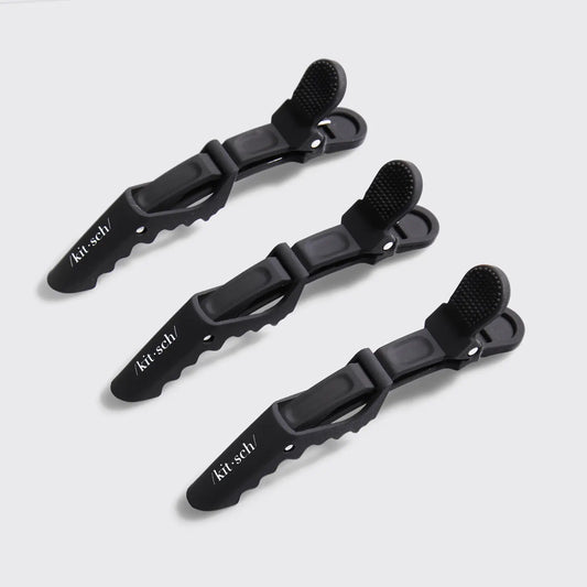 Styling Clip Set - Black - Set of 3