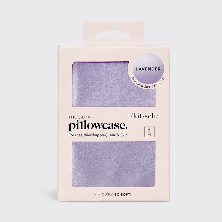Pillowcase - Satin - Lavender