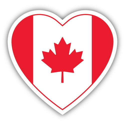 Sticker - Canada Heart