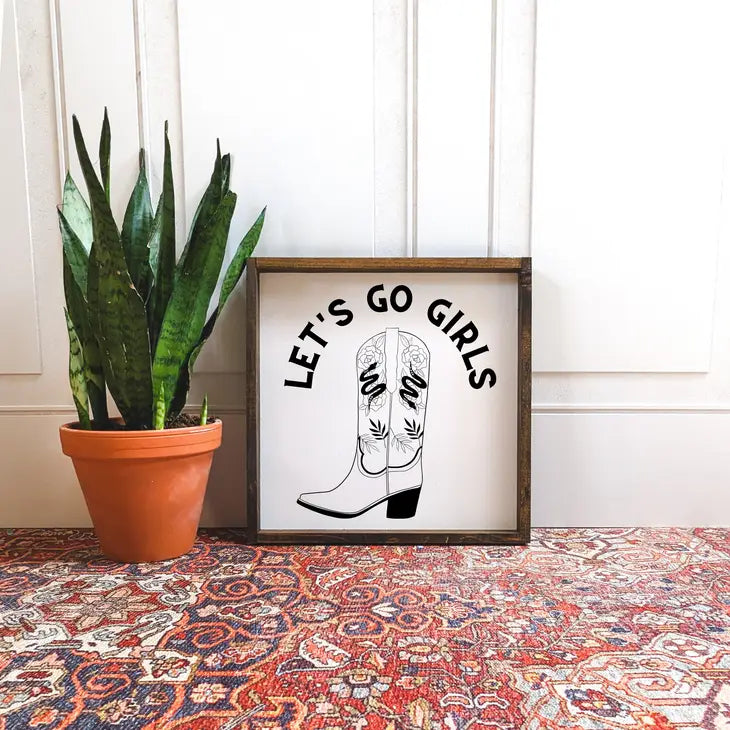 Sign - Let's Go Girls