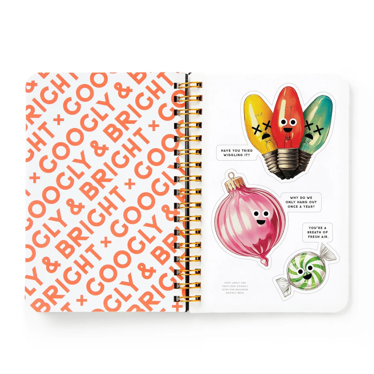 Sticker Book - Googly & Bright