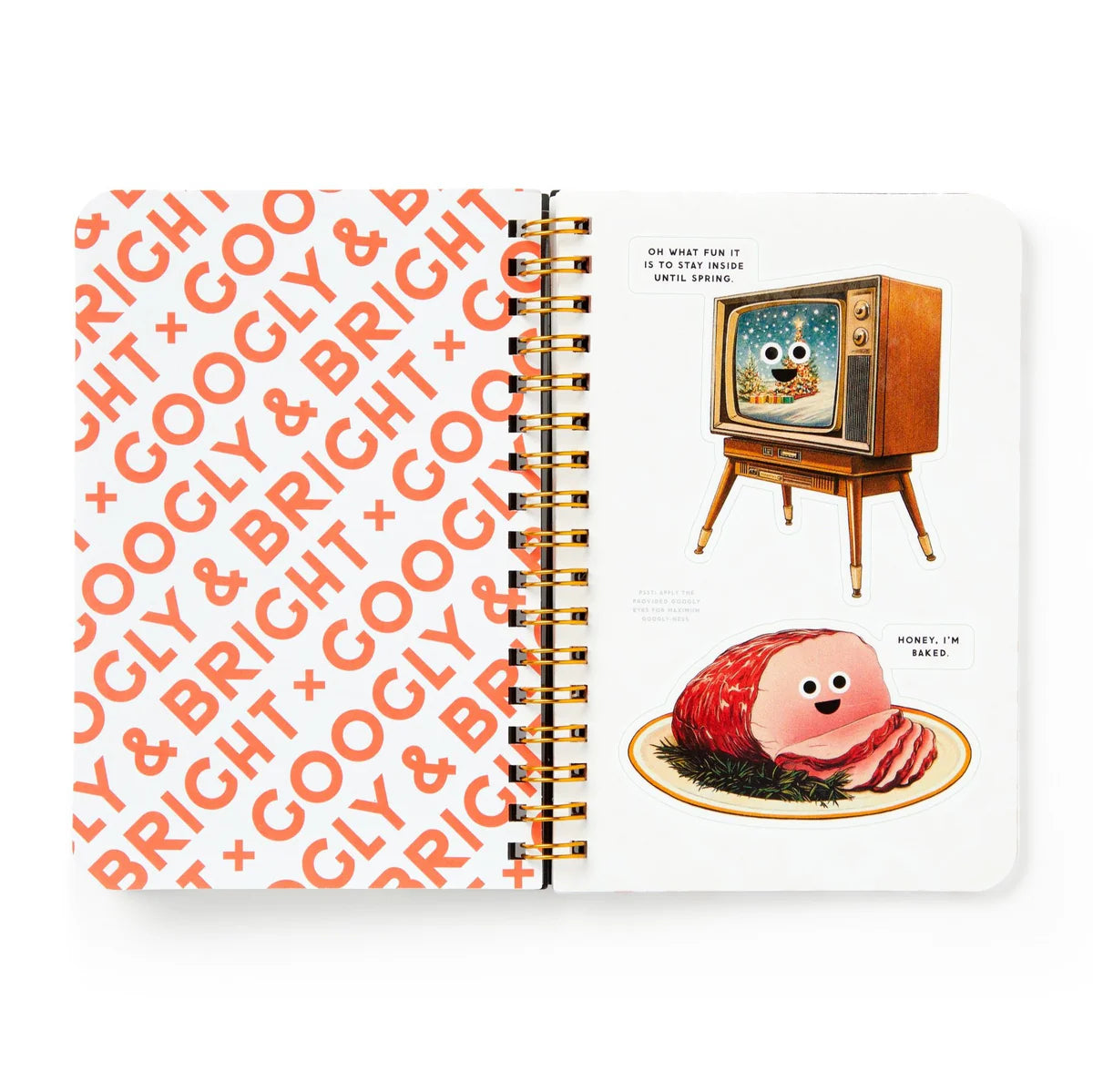Sticker Book - Googly & Bright