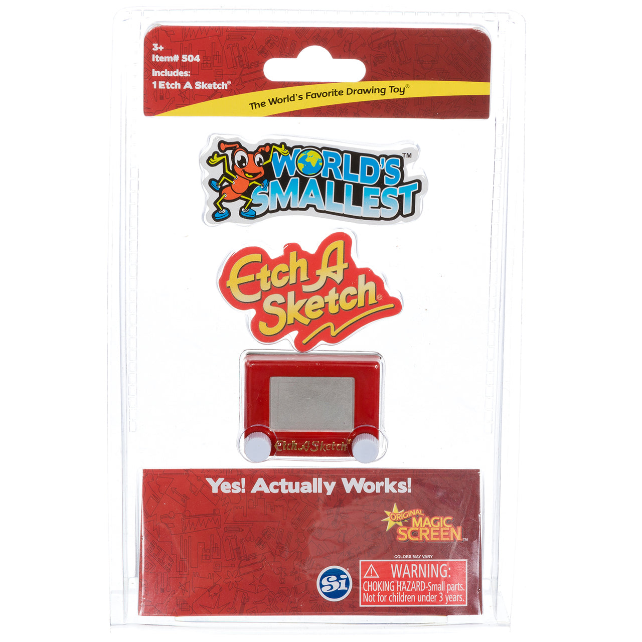 World's Smallest Games - Etch A Sketch