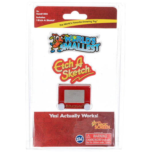 World's Smallest Games - Etch A Sketch