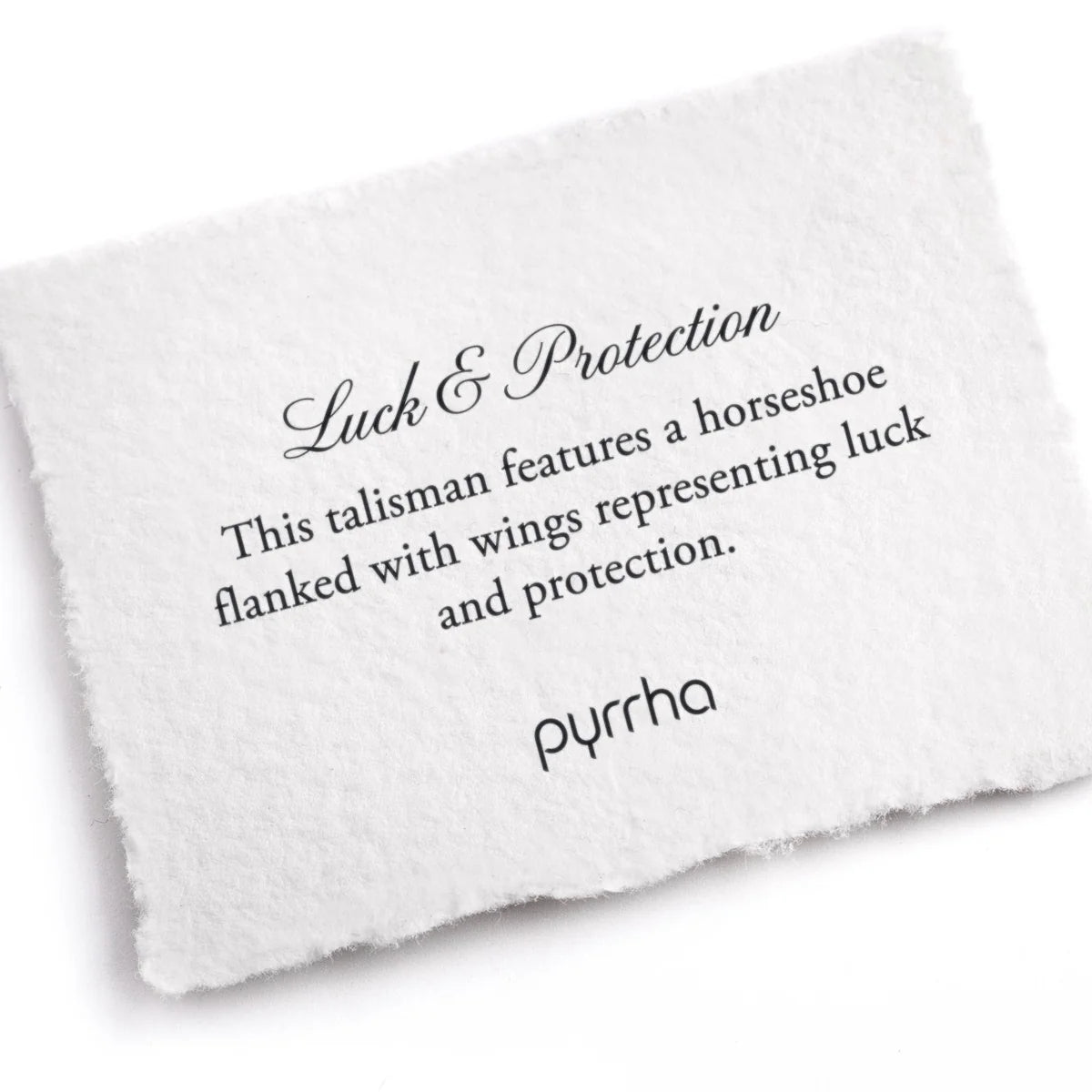 Pyrrha Talisman Necklace - Luck and Protection - Silver