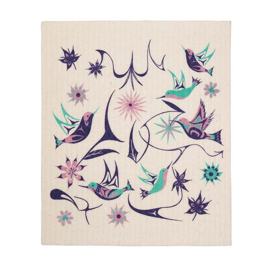 Eco Dishcloth - Hummingbirds