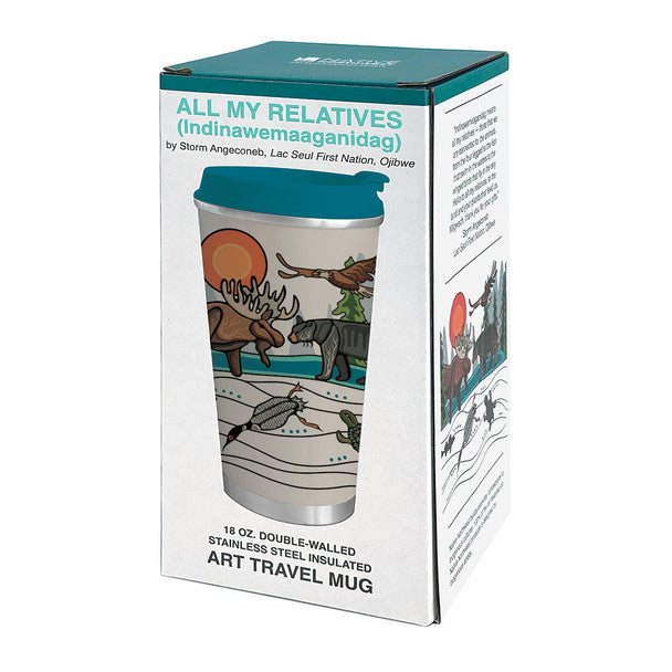 Travel Mug - All My Relatives (Indinawemaaganidag)