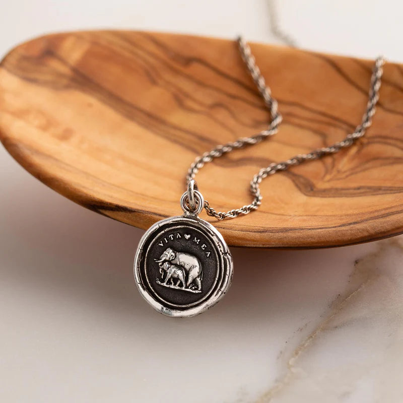 Pyrrha Talisman Necklace - My Life - Silver