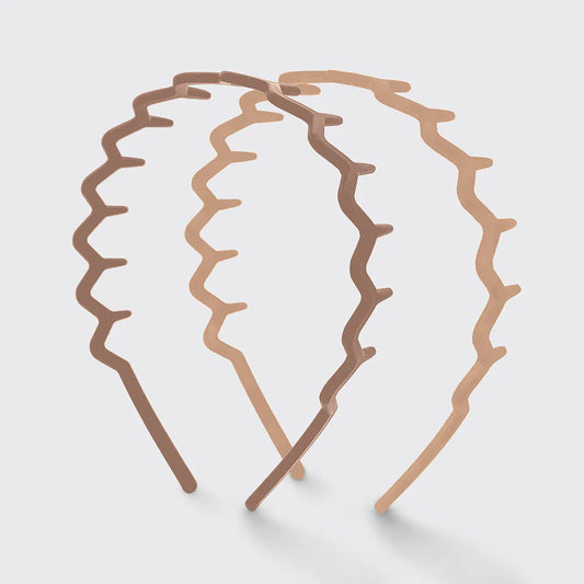 Headband Set - Zig Zag - Neutral