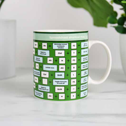 Mug - Spreadsheet Shortcut