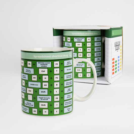 Mug - Spreadsheet Shortcut