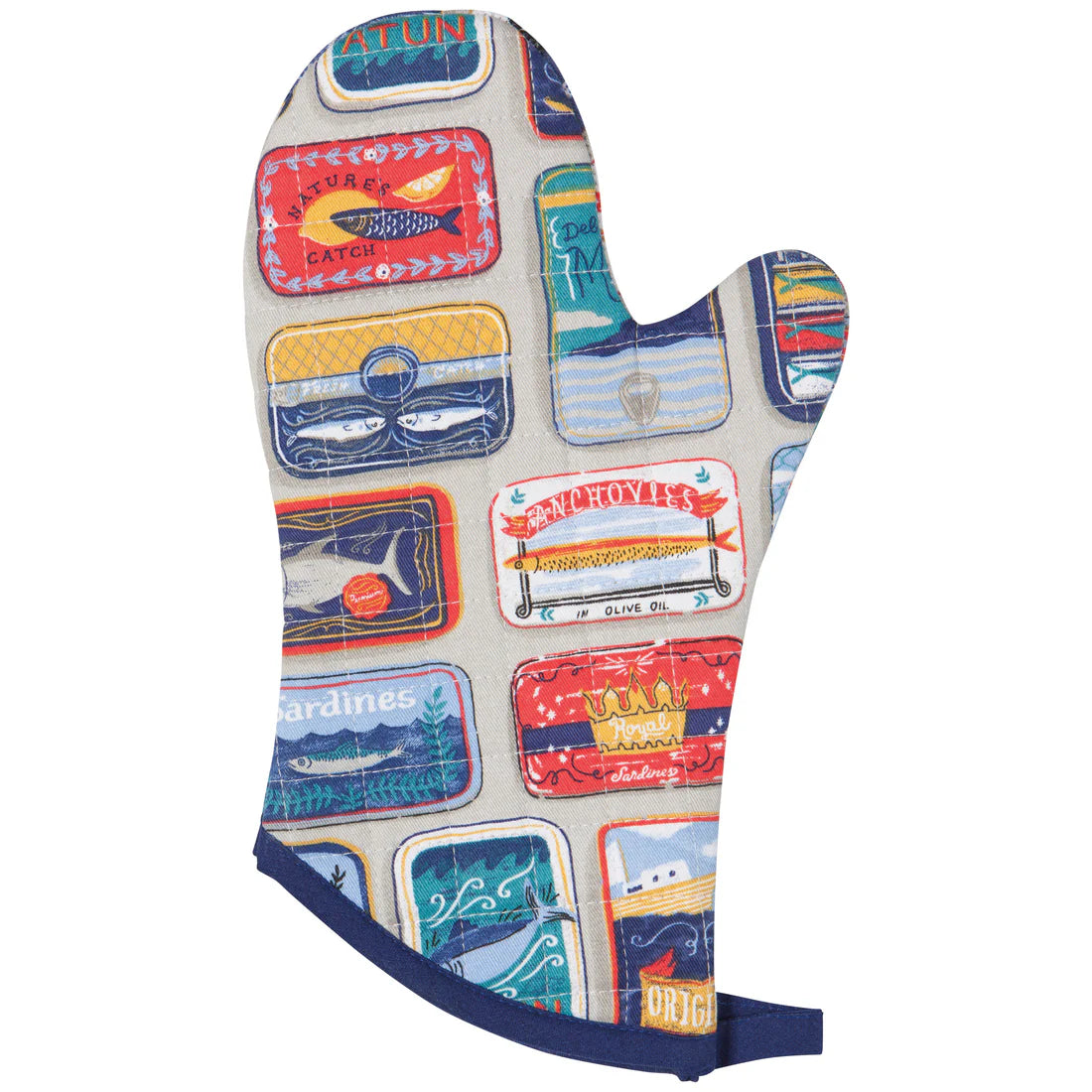 Oven Mitt - Del Mar Sardines