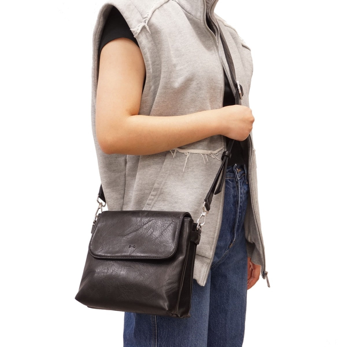 S-Q - Aura Crossbody - Olive