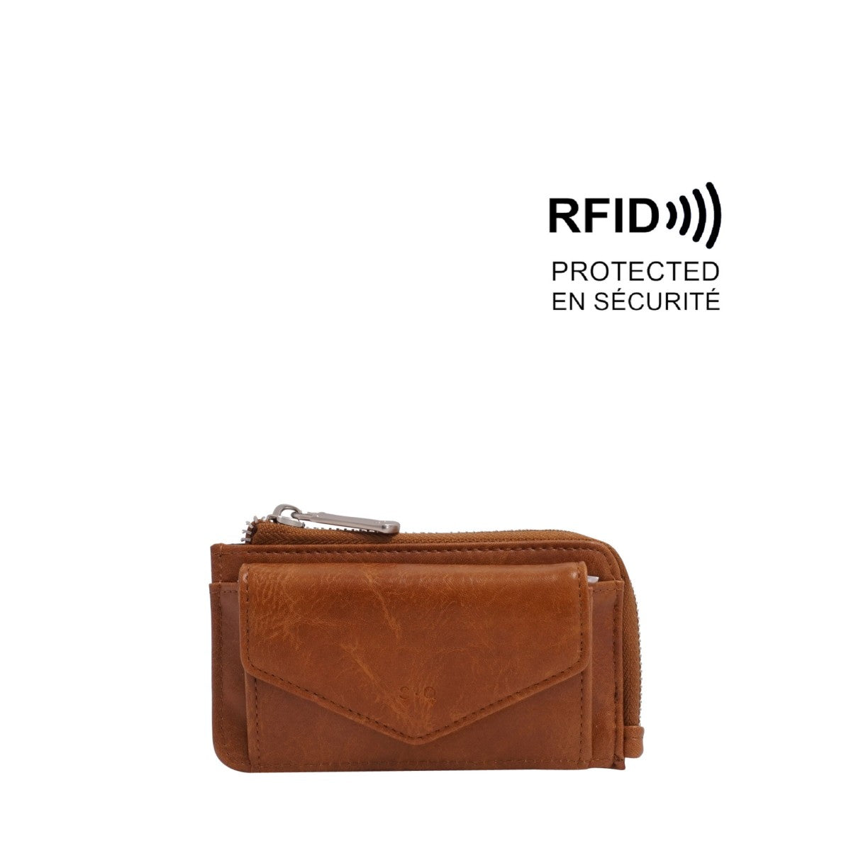 S-Q - Evelyn Wallet - Camel