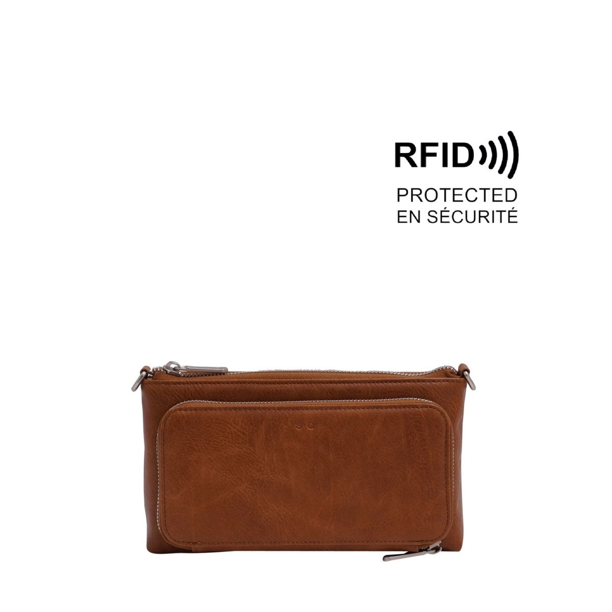 S-Q - Anika Crossbody Wallet - Camel
