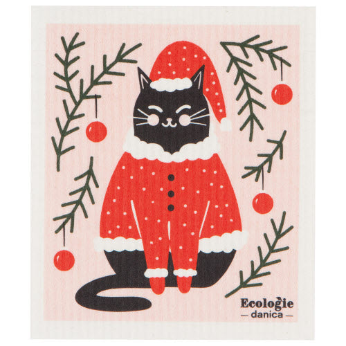 Swedish Dishcloth - Santa Paws