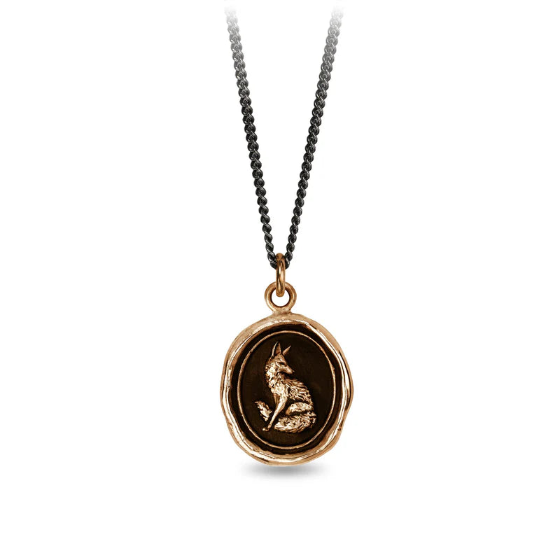 Pyrrha Talisman Necklace - Trust In Yourself - Bronze