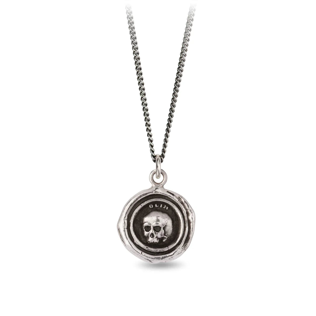 Pyrrha Talisman Necklace - What Once Was - Silver