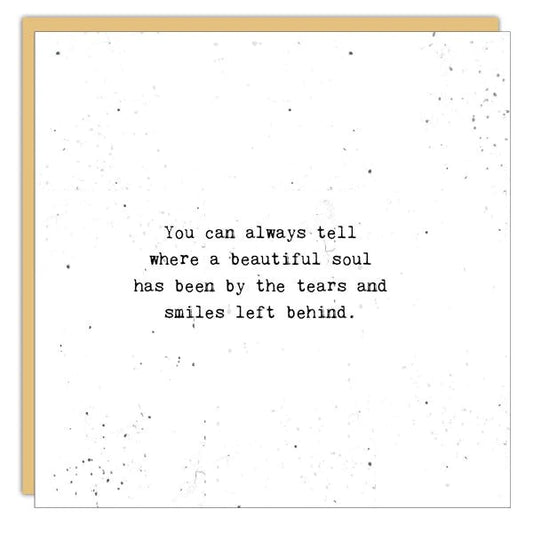 Card - Gems - Tears and Smiles