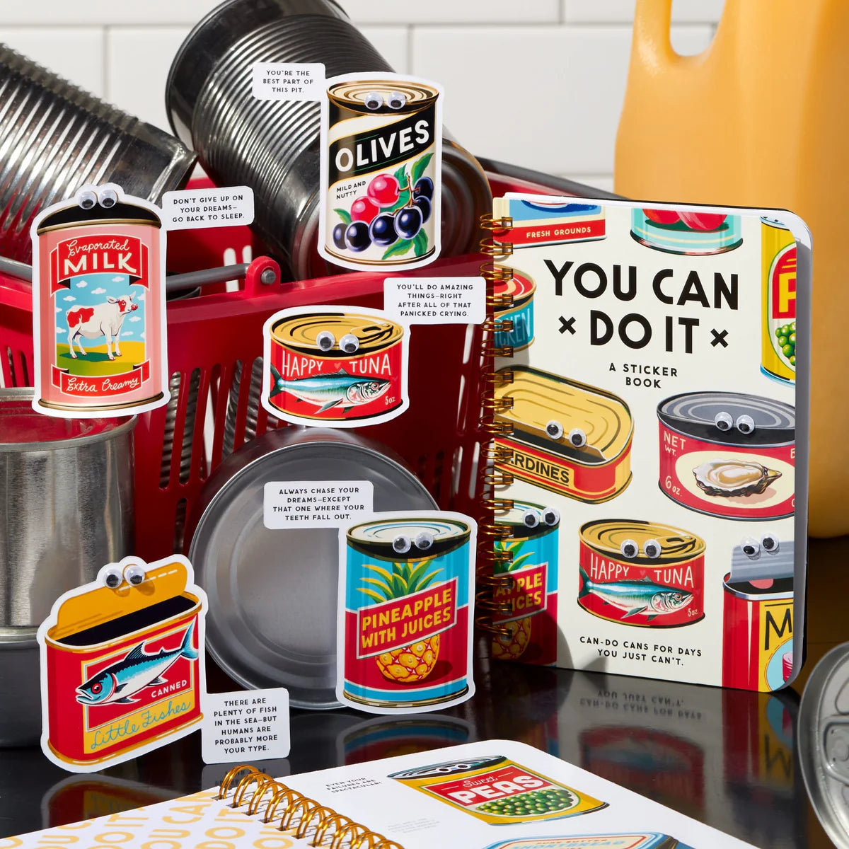Sticker Book - Googly - You Can Do It