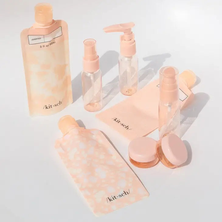 Refillable Travel Set Blush - 11 Piece