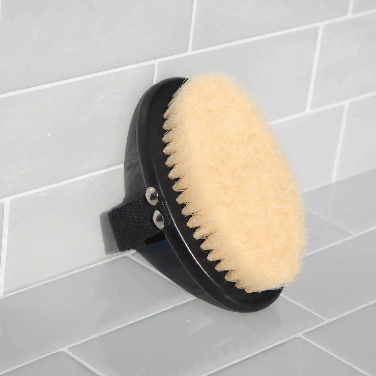 Dry Body Brush - Exfoliating - Black
