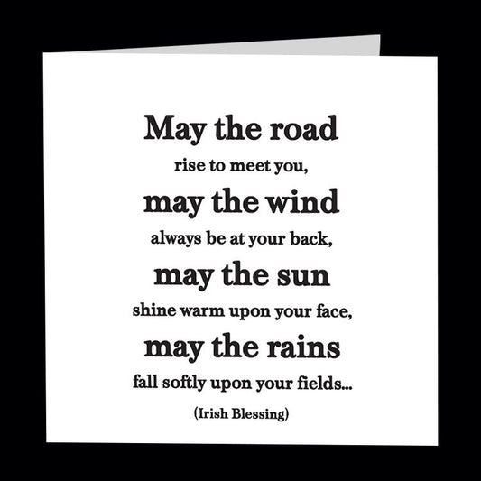 Card - Quotable Cards - May The Road Rise